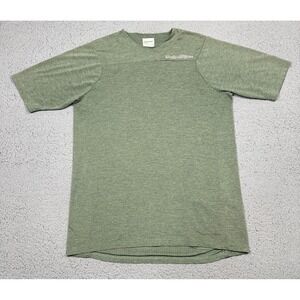Troy Lee Designs Shirt Mens Medium Green Short Sleeve Race Shop Moto Cycling